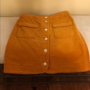 Corduroy Skirt